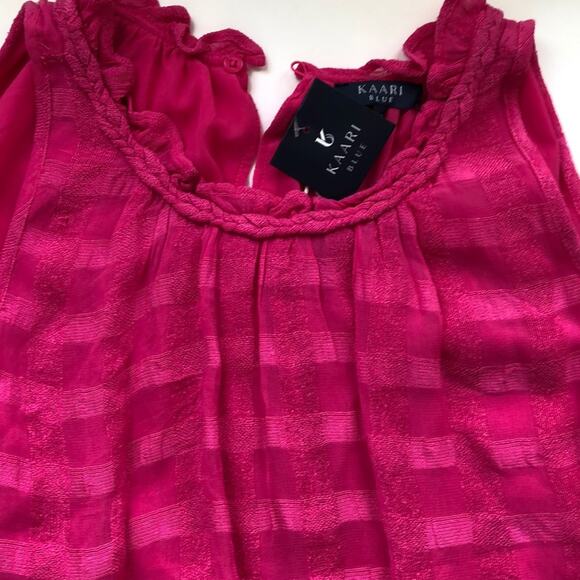 NWT Ruffle Neck Swing Tank - Picture 5 of 8